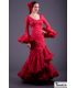robes de flamenco 2022 femme - - Robe Flamenco Grazalema Rouge