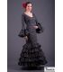 woman flamenco dresses 2022 - - Flamenco dress Tarifa Polka dots