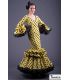 woman flamenco dresses 2022 - - Flamenco dress Huelva Polka dots