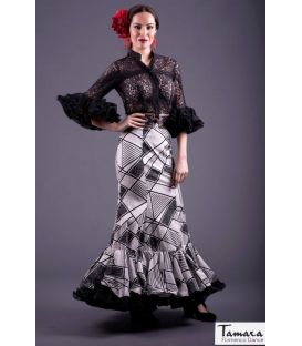 faldas y blusas flamencas en stock envío inmediato - Vestido de flamenca TAMARA Flamenco - Falda flamenca Talla 38 - Arenal