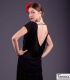 bodyt shirt flamenco woman by order - - Flamenco t-shirt Olé - Silver
