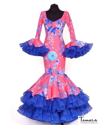 trajes de flamenca 2022 mujer - Aires de Feria - Traje de flamenca Estampado de flores
