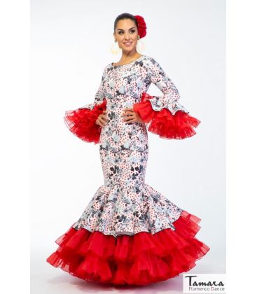 robes de flamenco 2022 femme - Aires de Feria - Robe Flamenco Victoria imprimée