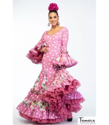 robes de flamenco 2022 femme - Aires de Feria - Robe Flamenco Zaida a pois