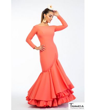 woman flamenco dresses 2022 - Aires de Feria - Flamenco dress Marina coral