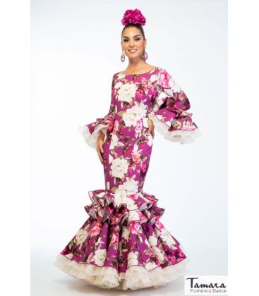 woman flamenco dresses 2022 - Aires de Feria - Flamenco dress Abanico Bougambilla