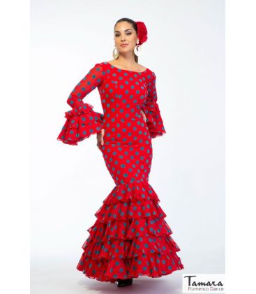 robes de flamenco 2022 femme - Aires de Feria - Robe Flamenco Becquer a pois