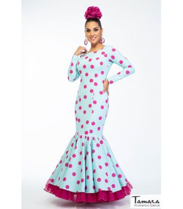 trajes de flamenca 2022 mujer - Aires de Feria - Traje de sevillanas Juana Lunares