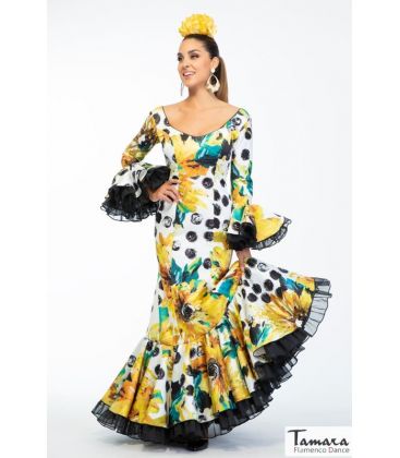 woman flamenco dresses 2022 - Aires de Feria - Flamenco dress Murillo Flowers