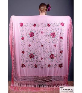 manila shawl in stock - - Manila Spring Shawl - Multicolor Embroidered
