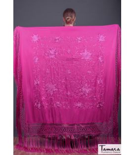 manila shawl in stock - - Manila Spring Shawl - Embroidered