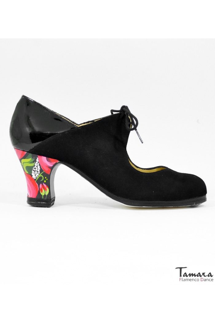 Chaussures professionnelles de flamenco modèle Chaussures de flamenco Arty Noir