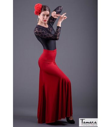 faldas flamencas de nina - - Falda Casilda Niña - Punto elástico