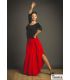 flamenco skirts for girl - - Calesi skirt Girl - Elastic knit