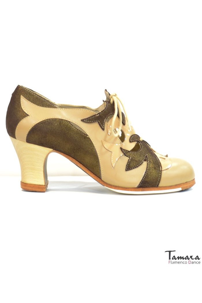 Chaussures professionnelles de flamenco Begoña Cervera modèle Chaussures de flamenco Cuentos de azucar 