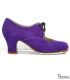 zapatos de flamenco profesionales en stock - Begoña Cervera - Acuarela Cordonera - En stock