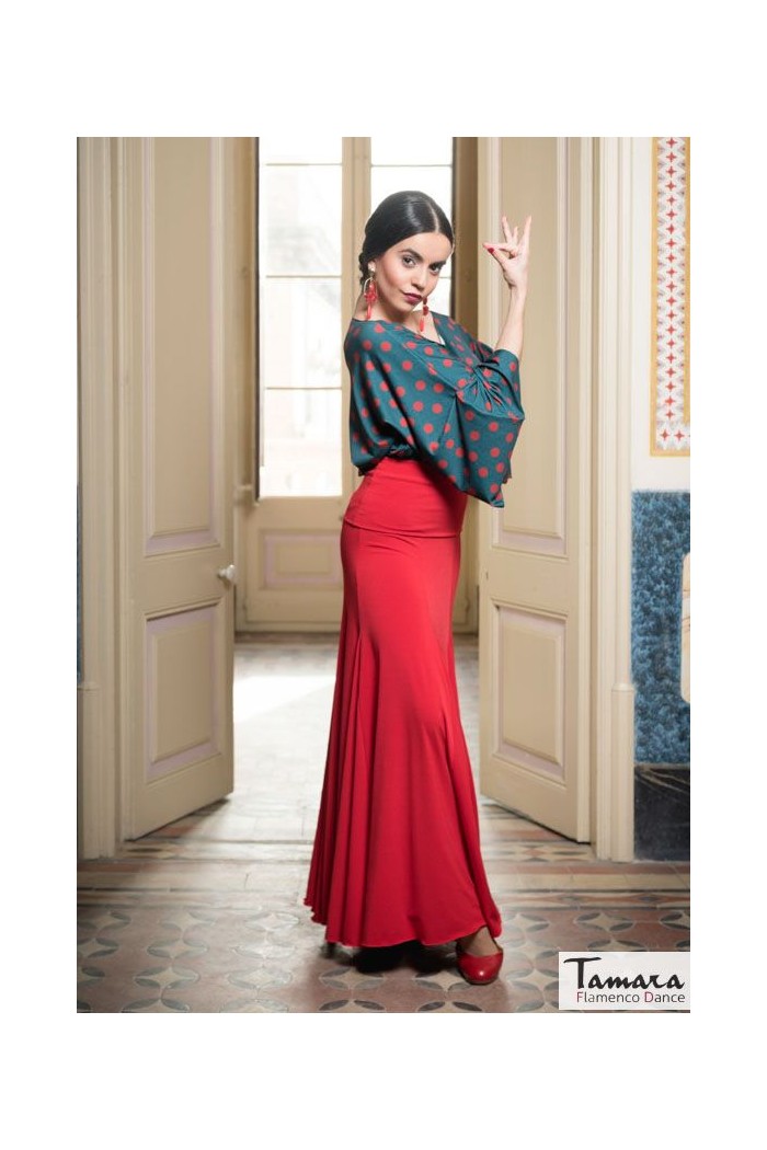  Flamenco skirts for GIRL model Flamenco skirt Casilda girl skirt - Elastic knit 