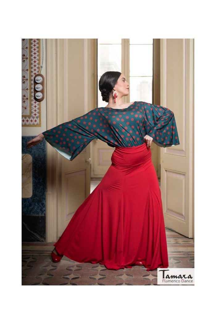  Flamenco skirts for GIRL model Flamenco skirt Casilda girl skirt - Elastic knit 