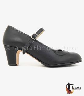 trainning flamenco shoes semiprofessional - - High Semiprofessional Leather - Strap TAMARA