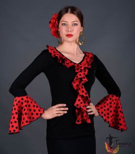 bodycamiseta flamenca mujer en stock - - T-shirt Carmona - Viscose y koshivo