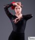 maillots bodys y tops de flamenco de mujer - - Body Tiento - Lycra y encaje