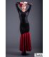 flamenco skirts for woman by order - - Granada with Mediaum polka dots - Knitted and Koshivo