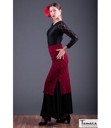 jupes de flamenco femme sur demande - - Sobrefalda Bailaora - Dentelle