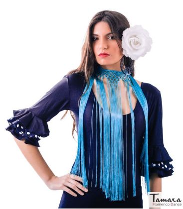 flamenco necklace - - Short necklace with fringes TAMARA