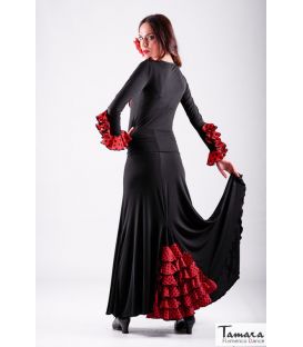 faldas flamencas mujer en stock - - Almería con lunares - Viscosa (falda-vestido)
