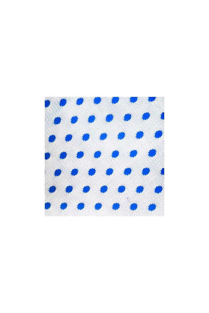 Mantoncillo feria liso/estampado/encaje modelo Mantóncillo Mujer - Plumeti Añil (Indigo)