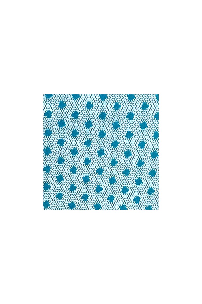 Châle foire uni/imprimé/lacé modèle Châle dame - Plumeti/Dentelle Bleu canard