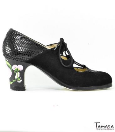 zapatos de flamenco profesionales en stock - Begoña Cervera - Floreo - En stock