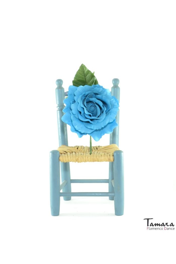  Flowers - Flamenco model Flamenca Flower Bolero - 10 cm Turquoise