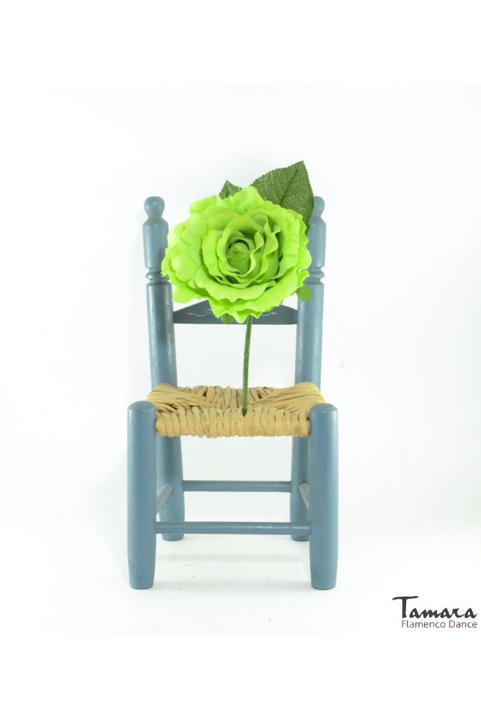 Flores de Flamenca modelo Flor Flamenca Bolero - 10 cm Pistacho