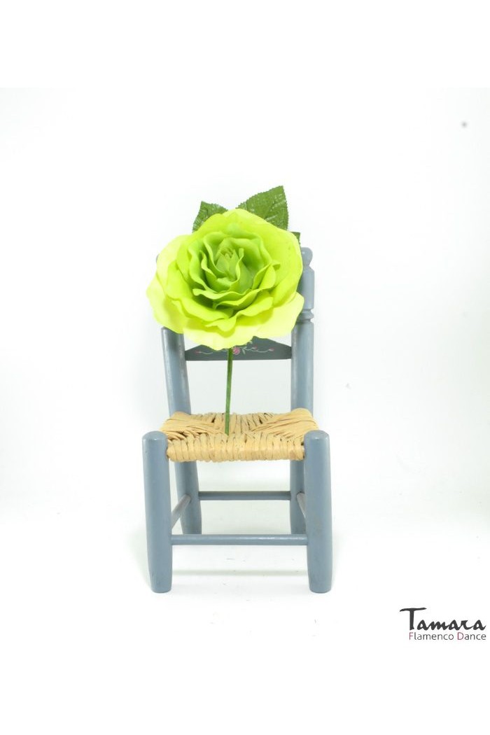  Flowers - Flamenco model Flamenca Flower Sara - 12 cm Pistachio