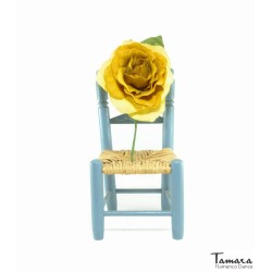 Flores de Flamenca modelo Flor Flamenca Sara - 12 cm Pistacho