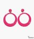 flamenco earrings - - Flamenco ring - Metal 8 cm