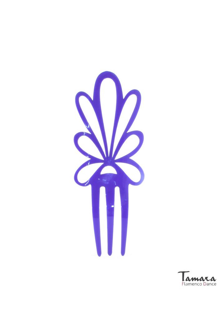  Flamenco Combs model Flamenco Cala comb - Acetate 21 cm Purple