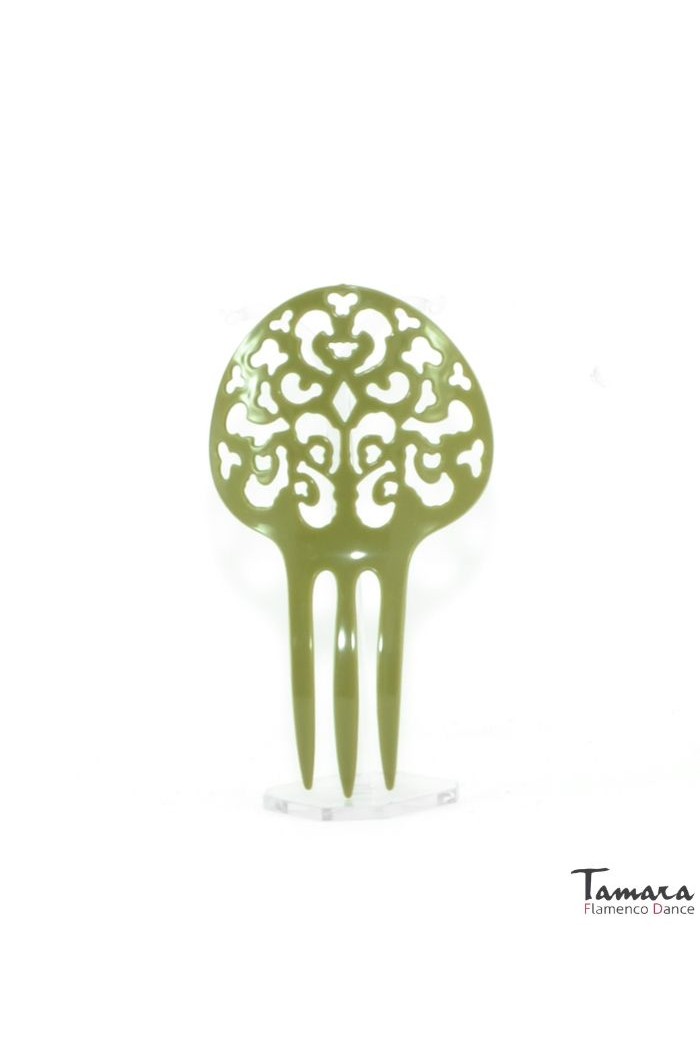  Flamenco Combs model Comb Clavellina - Flexible Plastic 13 cm Light Blue