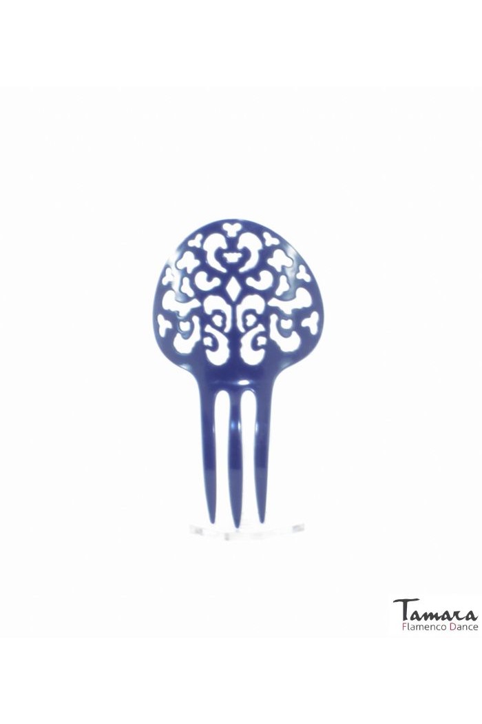  Flamenco Combs model Comb Clavellina - Flexible Plastic 13 cm Light Blue