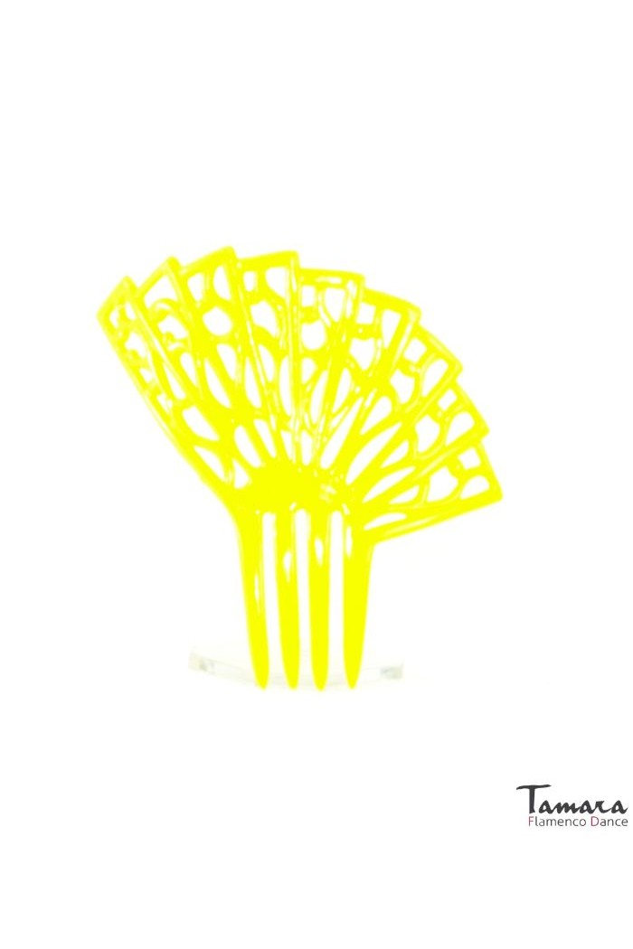  Flamenco Combs model Albahaca flamenco Comb - Plastic 9.5 cm Black