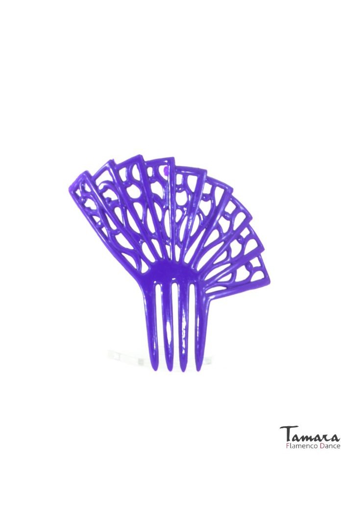 Peignes flamenco modèle Peigne flamenco Albahaca - Plastique 9.5 cm Violet