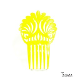 Peinetas de flamenca modelo Peina Azafran - Plastico 17 cm Celeste