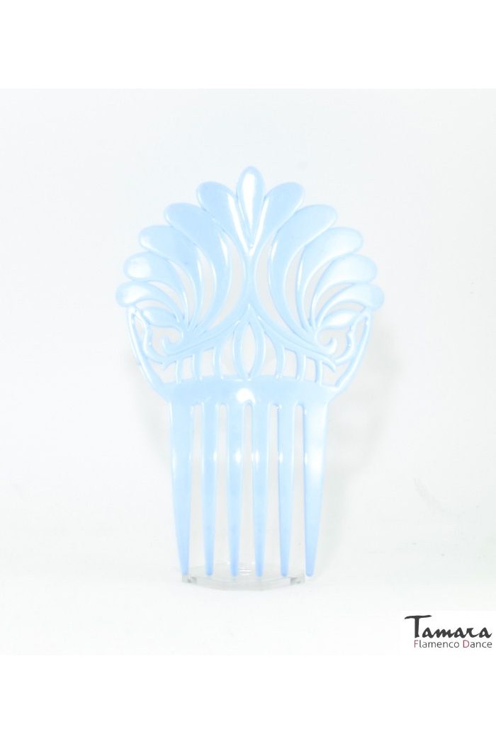 Peignes flamenco modèle Peigne Azafran - Plastique 17 cm Orange