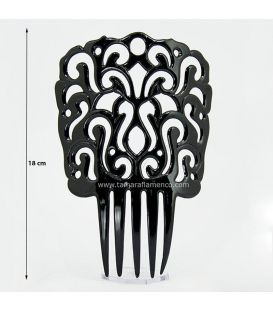 flamenco combs - - Mantilla flamenco Comb - Plastic 18 cm