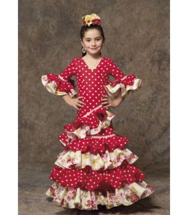 flamenco dresses girl in stock immediate shipping - - Flamenca dress Flor girl