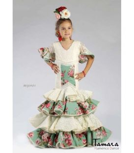 Robe de flamenca Begonia enfant