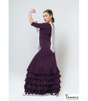 flamenco skirts woman in stock - Falda Flamenca DaveDans - Zagala - Elastic knit