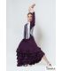 Zagala - Punto elástico - faldas flamencas mujer en stock - Falda Flamenca DaveDans