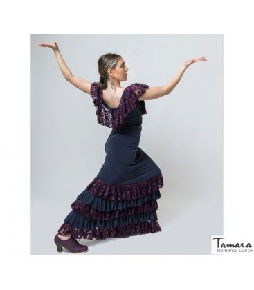 bodycamiseta flamenca mujer bajo pedido - Maillots/Bodys/Camiseta/Top Dave Dans - Top Goya - Encaje